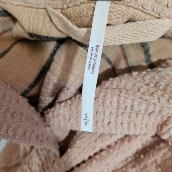 Free People Tan Long Button Down Shacket Dress - Picture 12 of 12